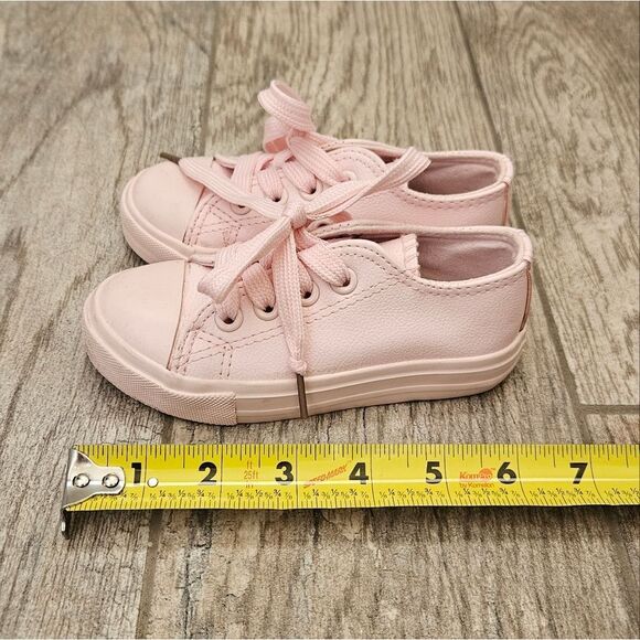 Cotton On Kids Pink Classic Trainer Shoes Size 8 - Picture 10 of 10